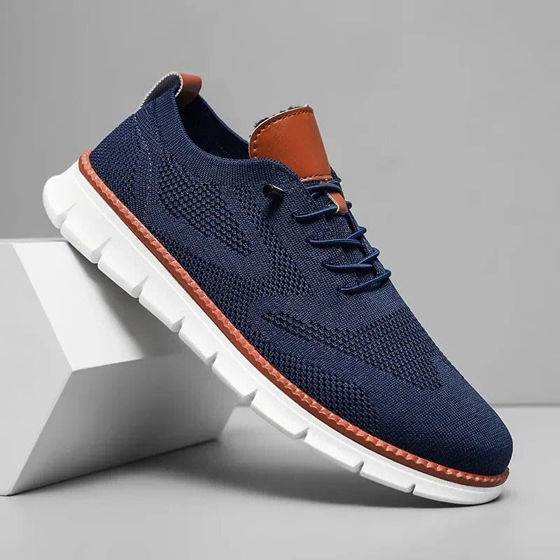 Men's Breathable Knit Trainers | Sandy_4