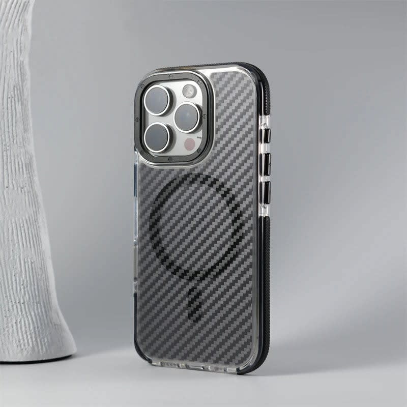 Men's Carbon Fibre MagSafe iPhone Case | Elliott_6