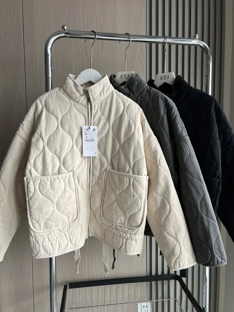 Women's Quilted Cotton Jacket | Lettitia_2