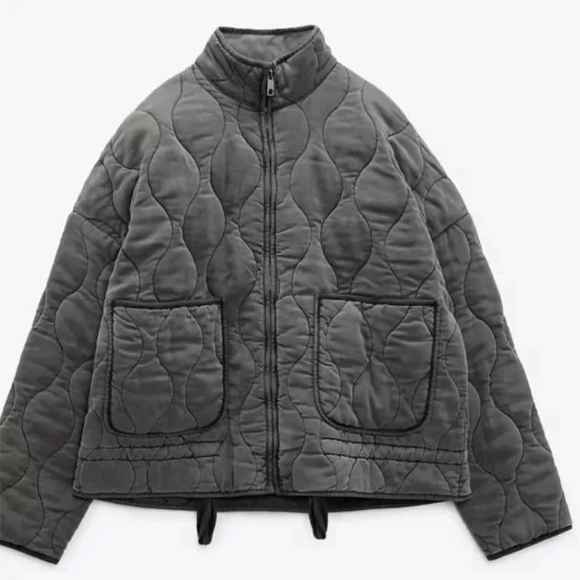 Women's Quilted Cotton Jacket | Lettitia_8