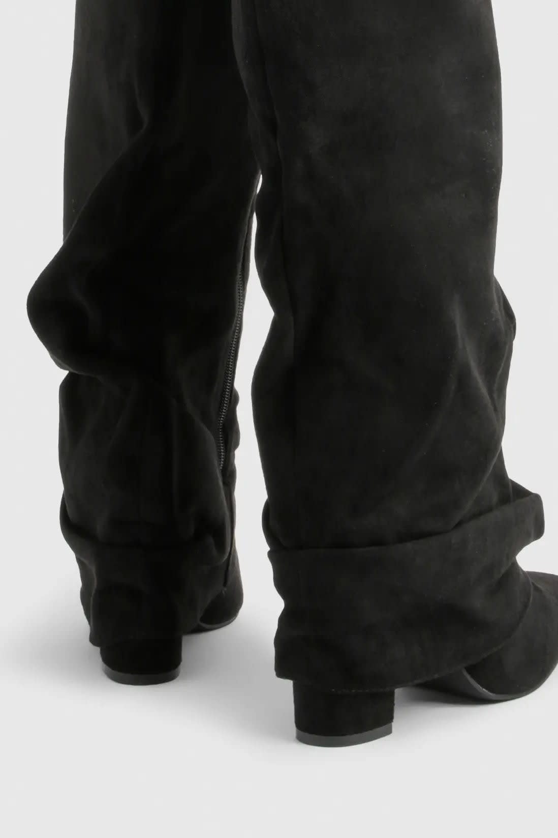 Women's Faux Suede Slouch Boots | Trudy_8