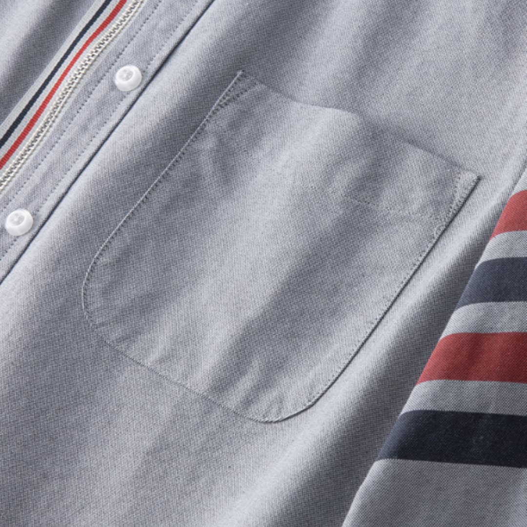 Men's Cotton Zip Front Shirt | Callum_8