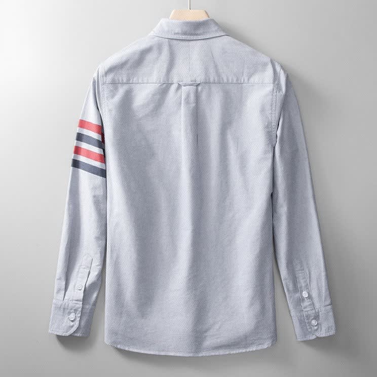 Men's Cotton Zip Front Shirt | Callum_9