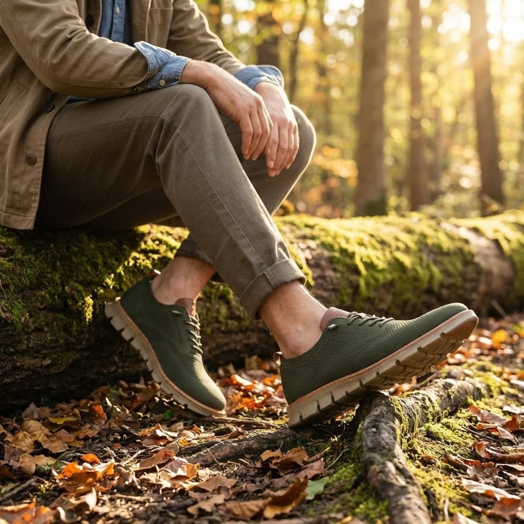 Men's Breathable Knit Trainers | Alex_2