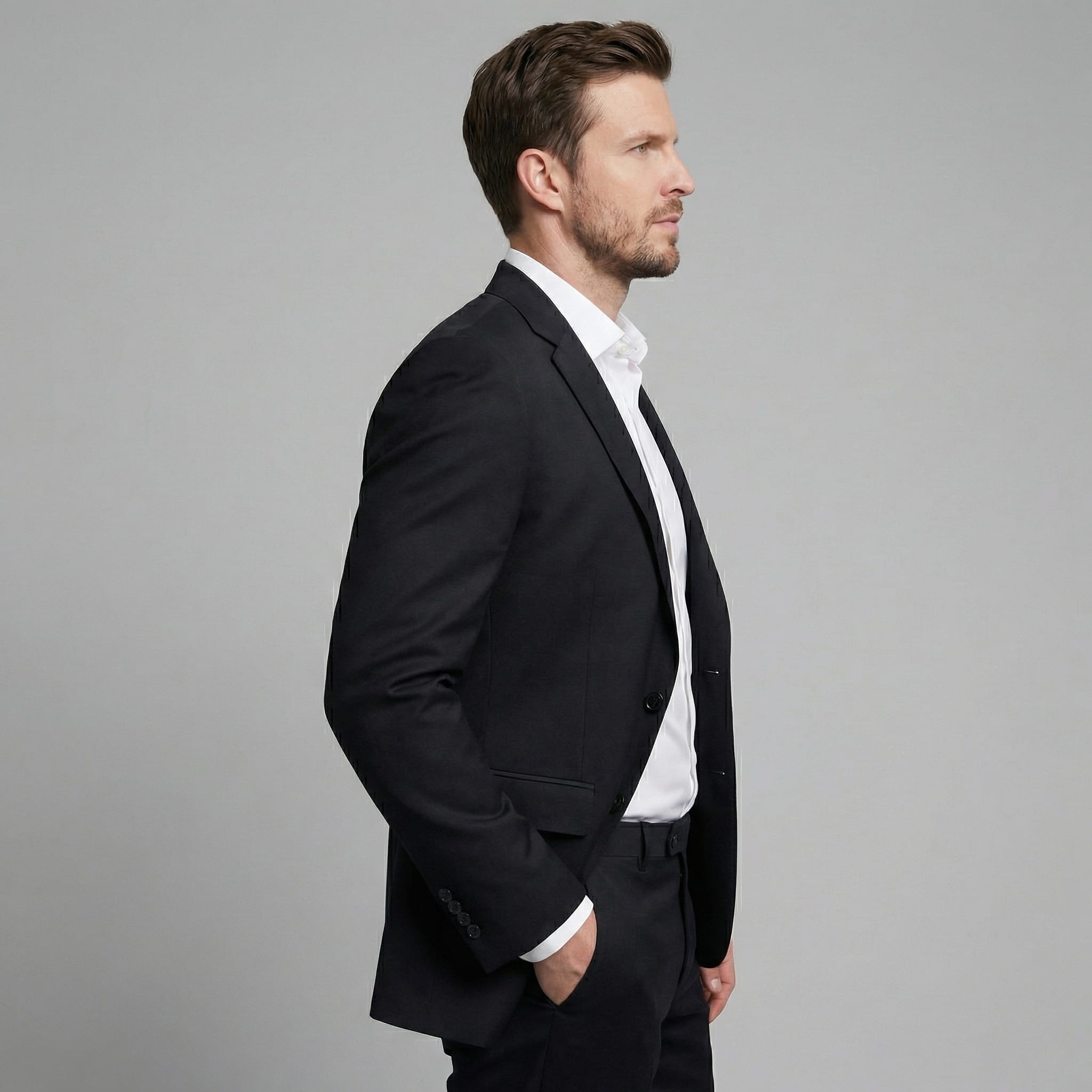 Men's Lightweight Linen Blazer | Ethan_17
