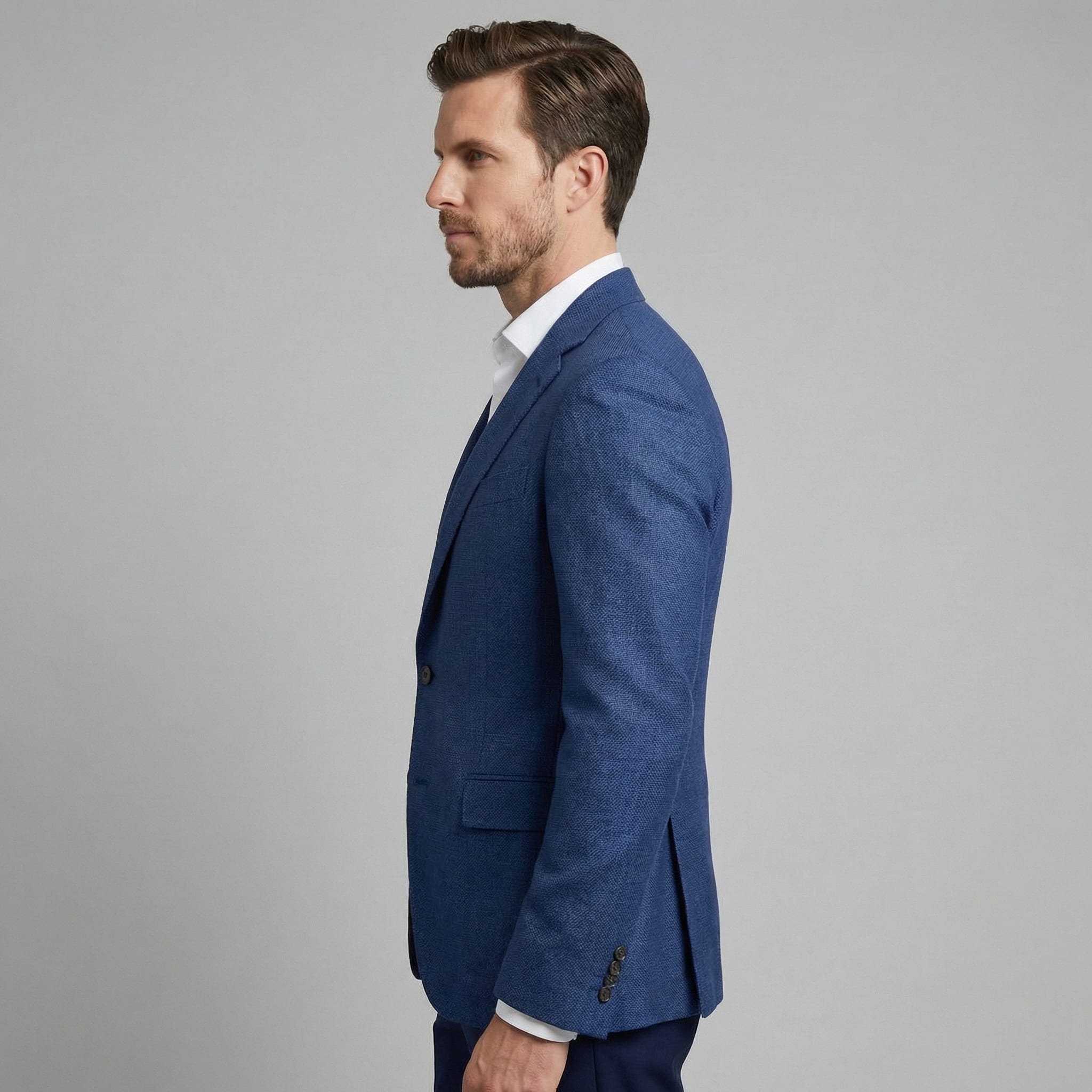 Men's Lightweight Linen Blazer | Ethan_2
