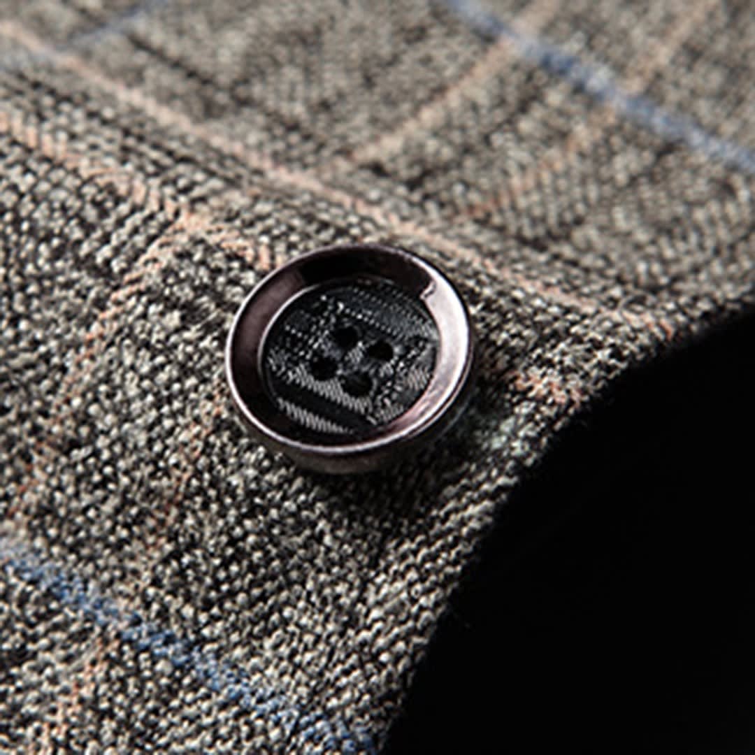 Men's Lightweight Checked Blazer | Kian_15