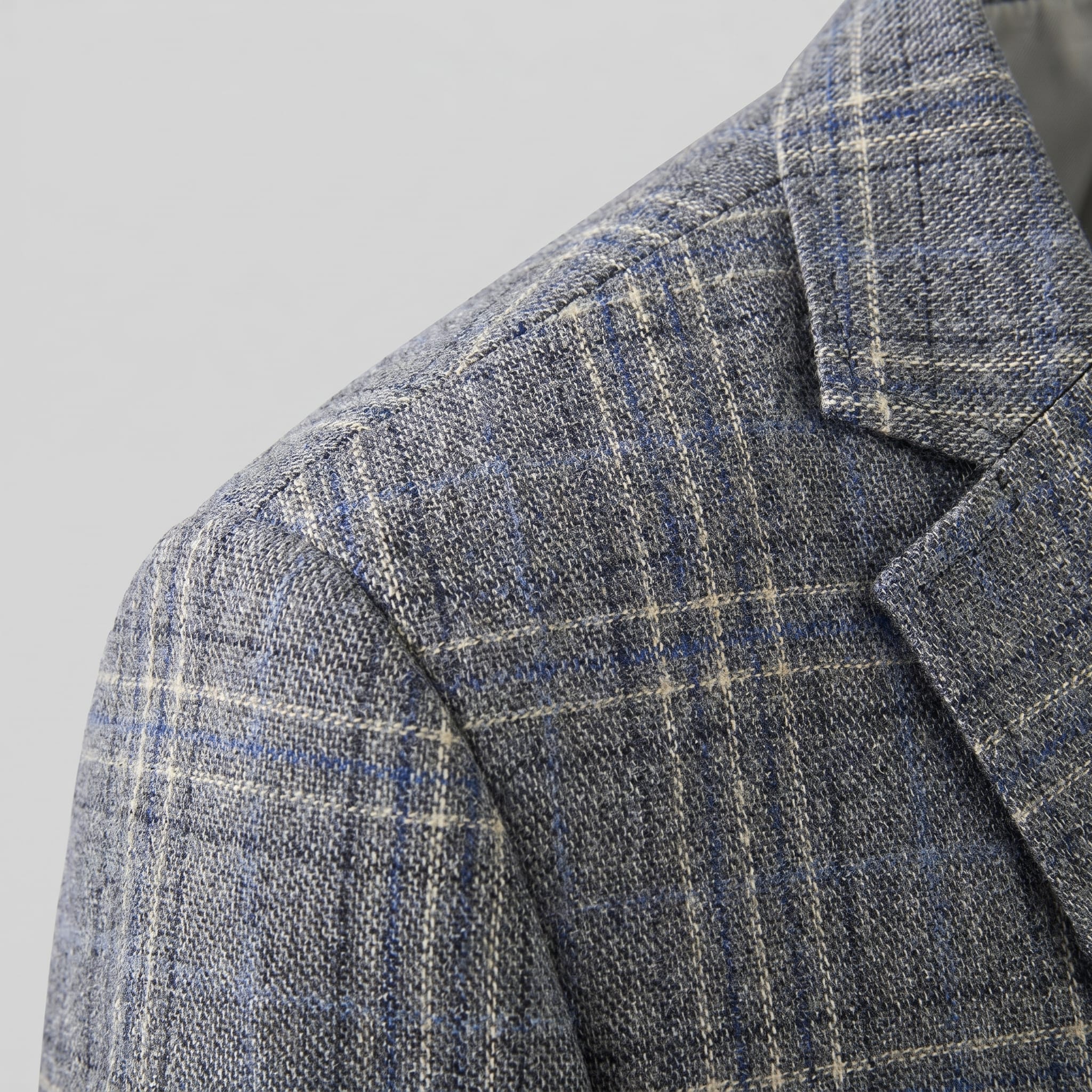 Men's Lightweight Checked Blazer | Kian_8