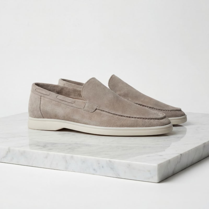 Men's Suede Slip-On Loafers | Eric_1