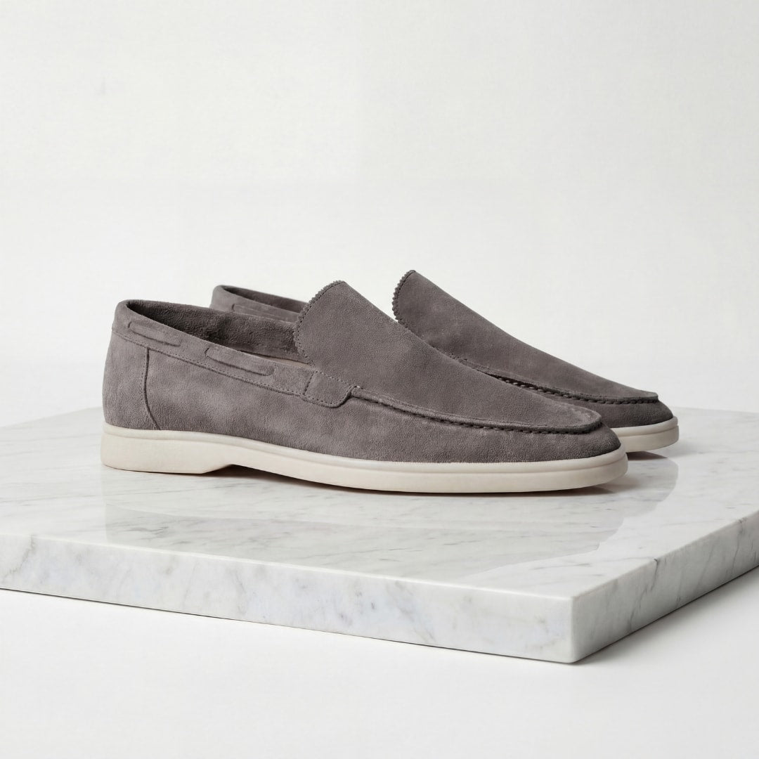 Men's Suede Slip-On Loafers | Eric_12