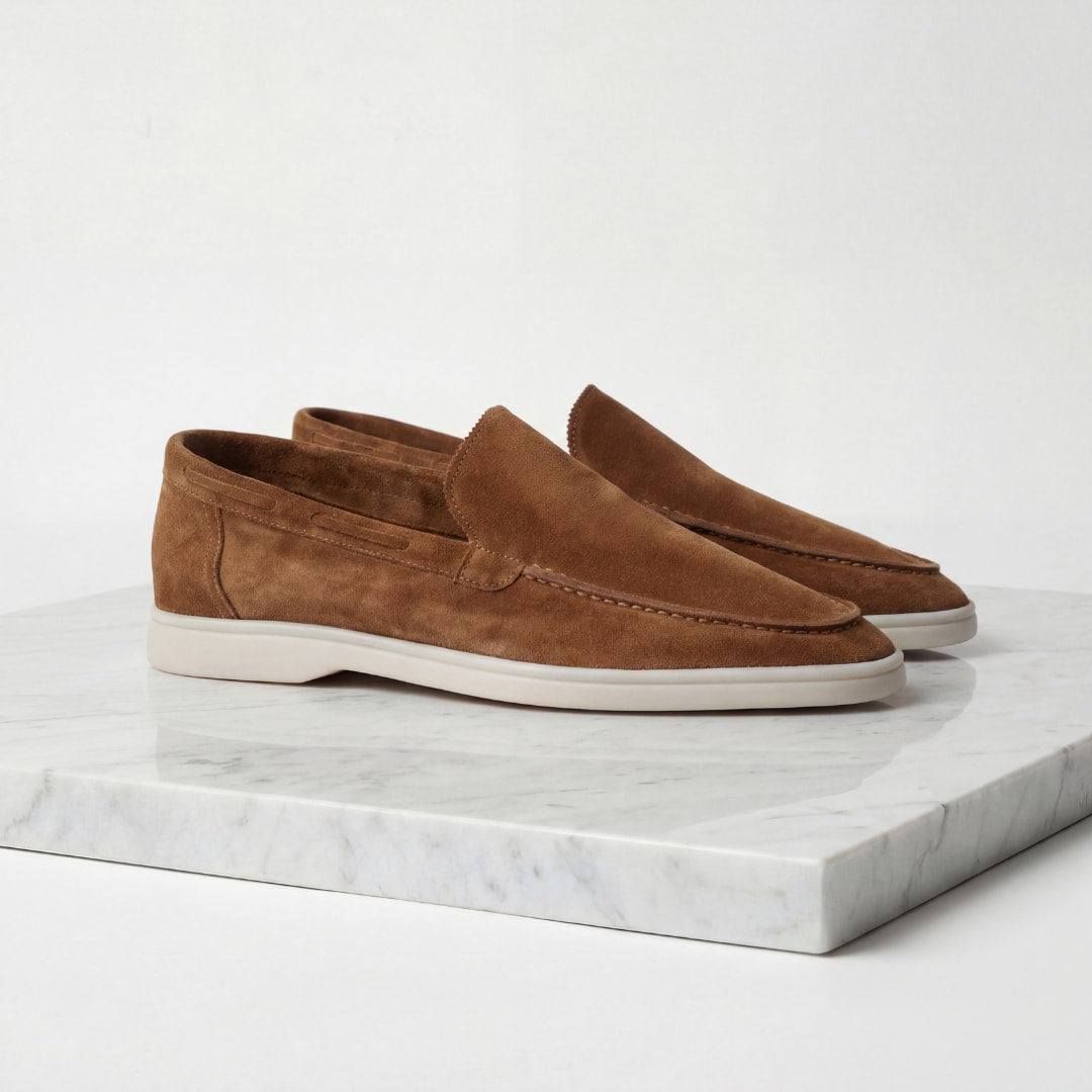 Men's Suede Slip-On Loafers | Eric_15