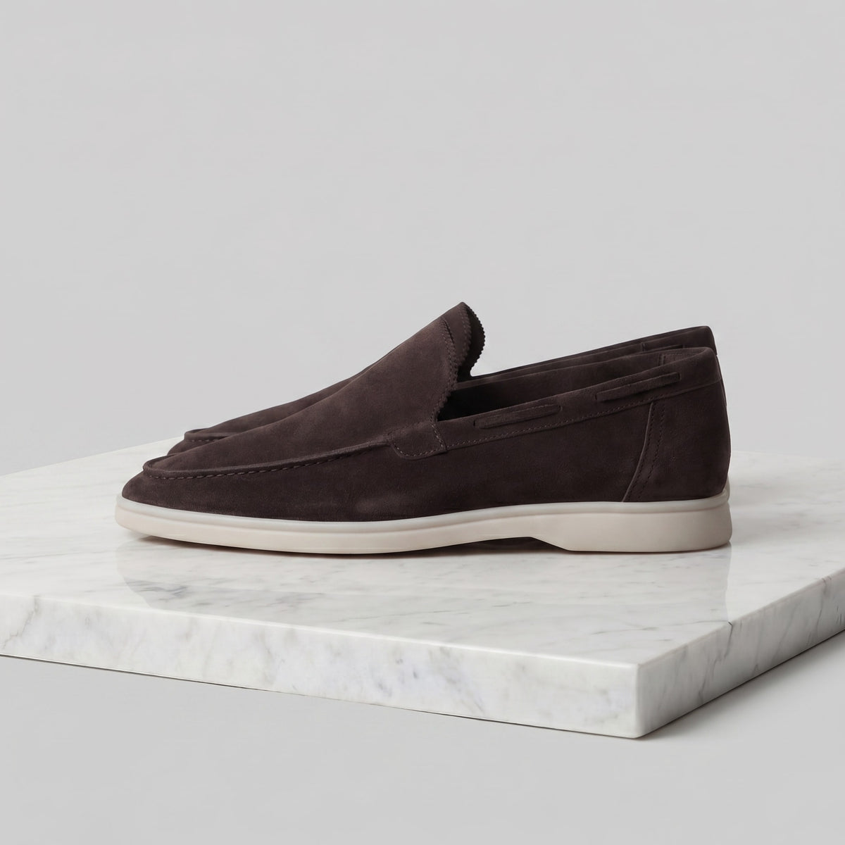 Men's Suede Slip-On Loafers | Eric_19