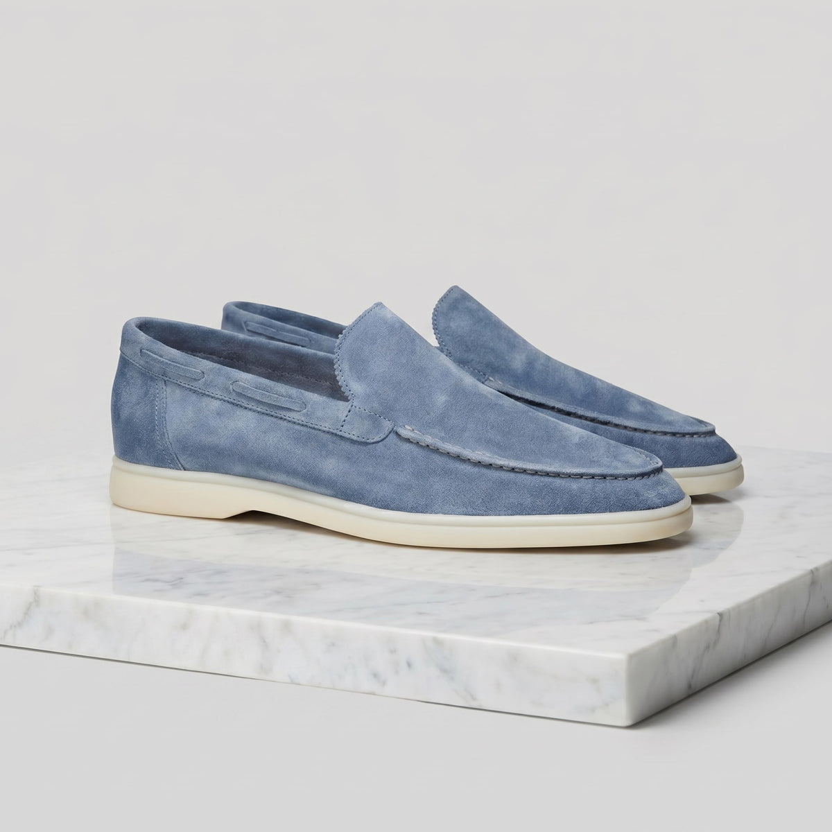 Men's Suede Slip-On Loafers | Eric_26