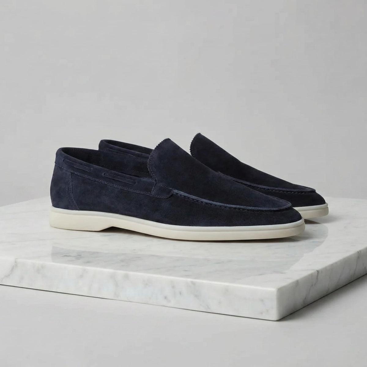 Men's Suede Slip-On Loafers | Eric_29