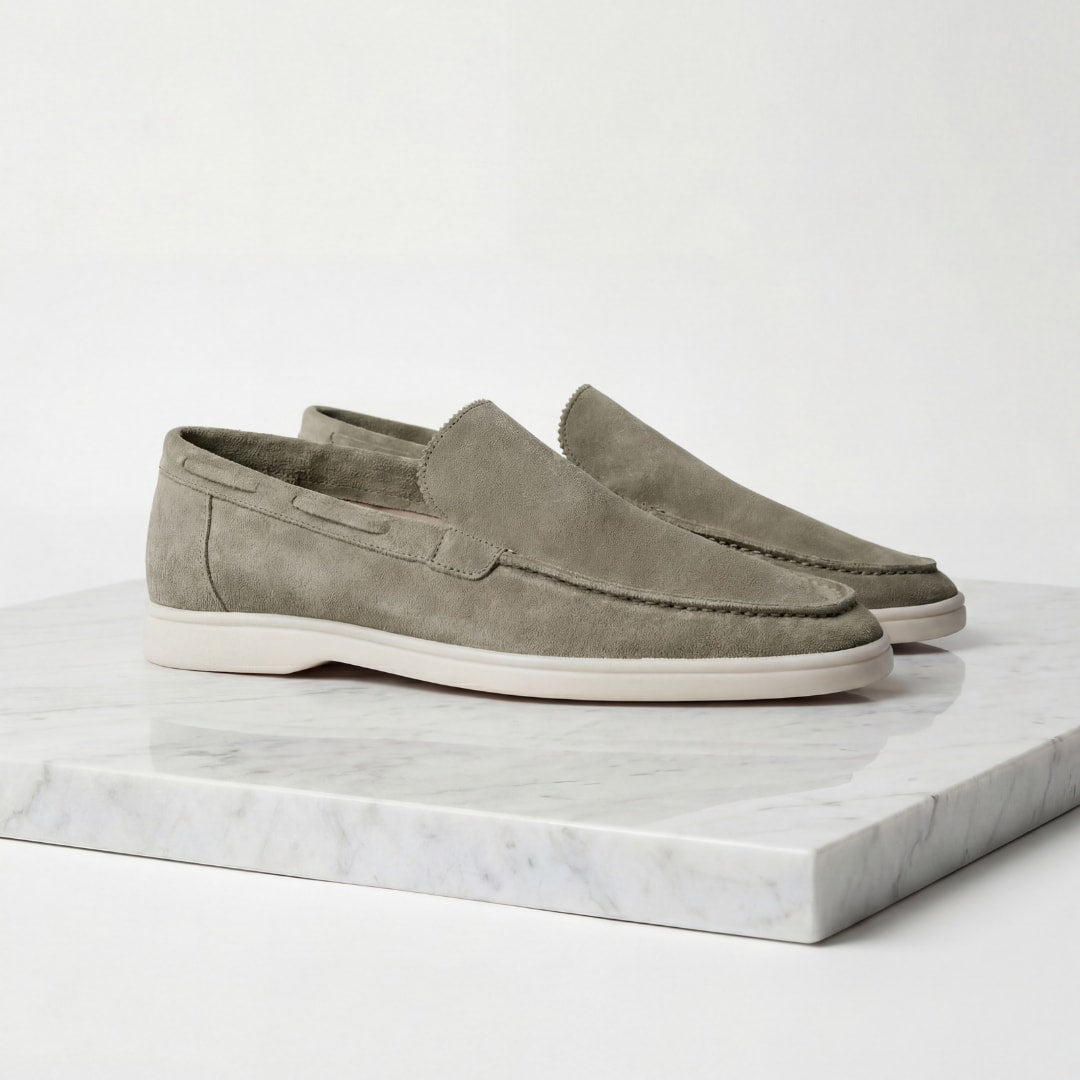 Men's Suede Slip-On Loafers | Eric_6