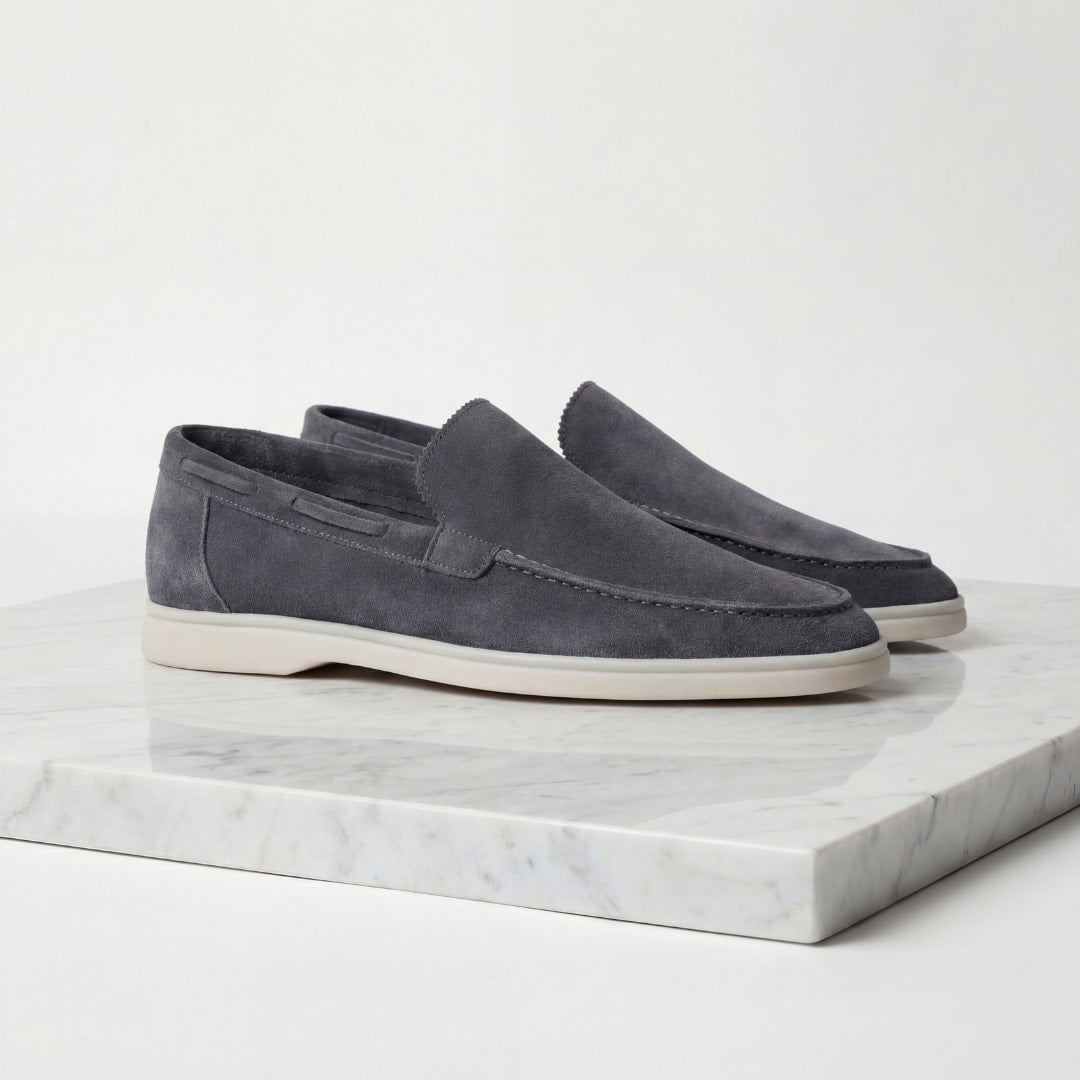 Men's Suede Slip-On Loafers | Eric_9