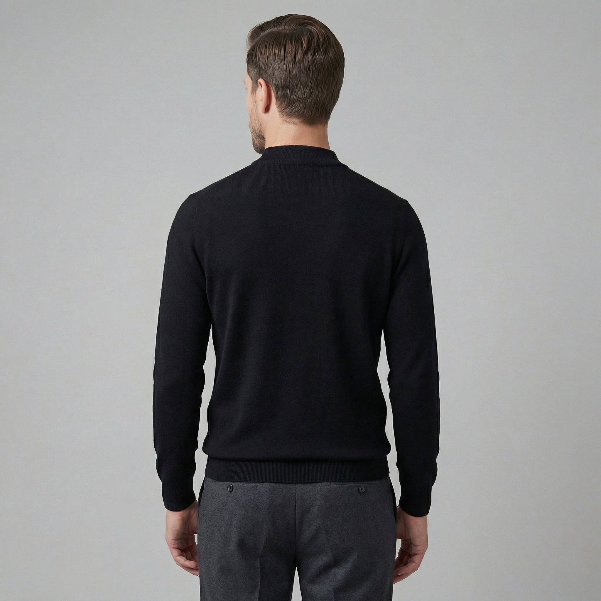 Men's Wool Turtleneck Jumper | Dougie_8