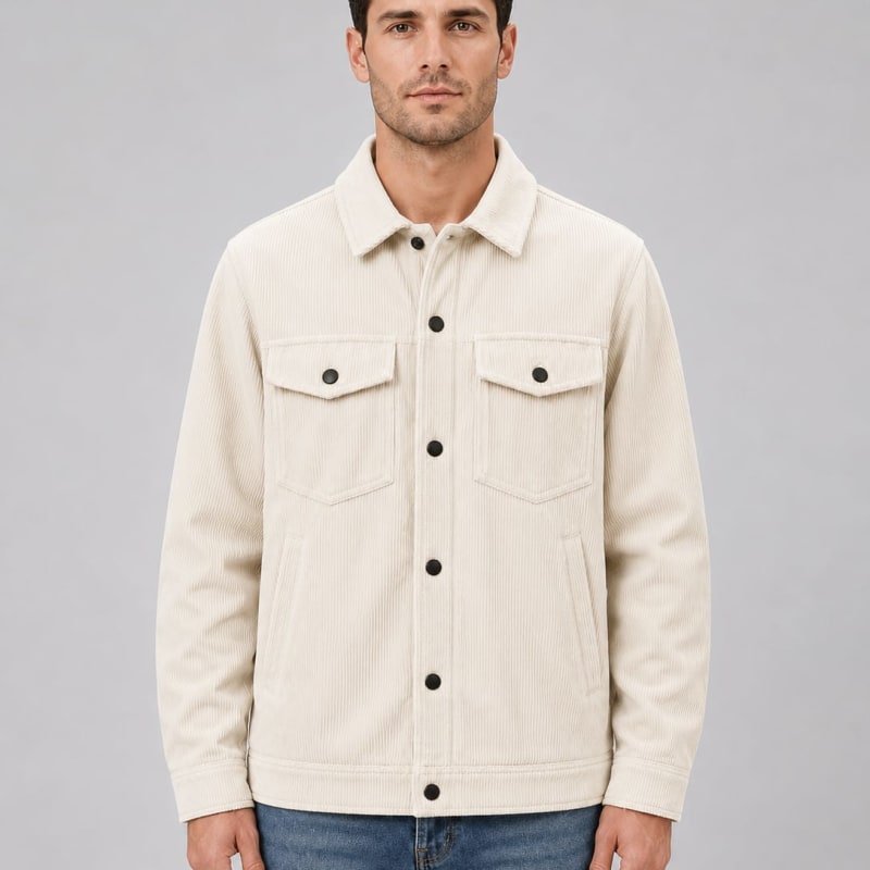 Men's Cotton Corduroy Overshirt | Humphrey_1