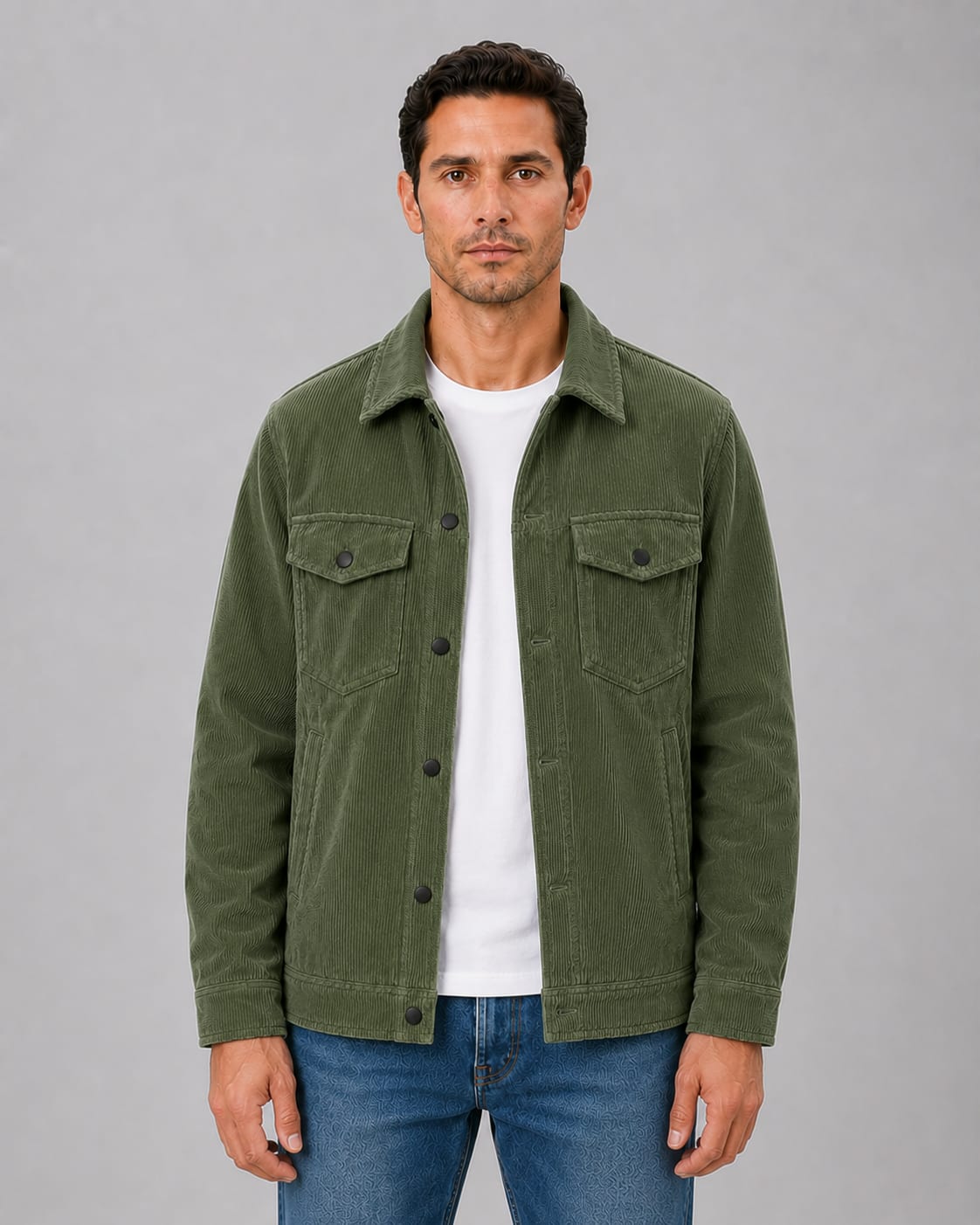 Men's Cotton Corduroy Overshirt | Humphrey_7