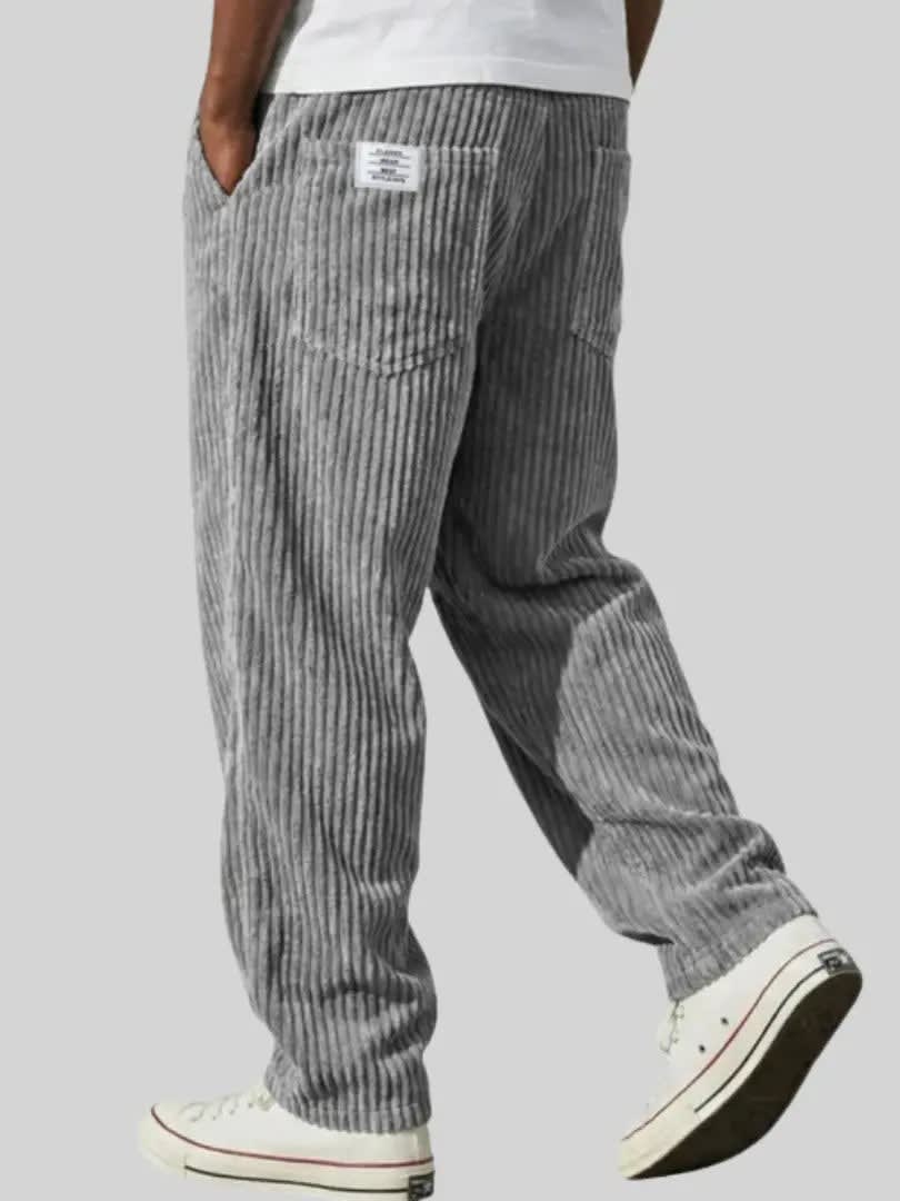 Men's Corduroy Straight-Leg Trousers | Randolph_2