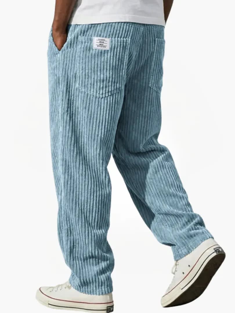 Men's Corduroy Straight-Leg Trousers | Randolph_5