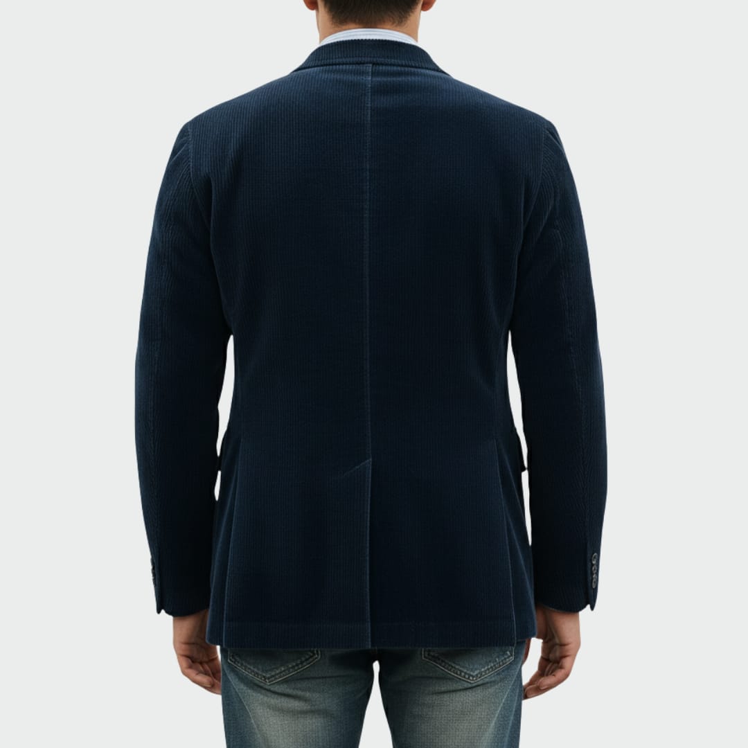 Men's Corduroy Blazer and Waistcoat | Edric_6