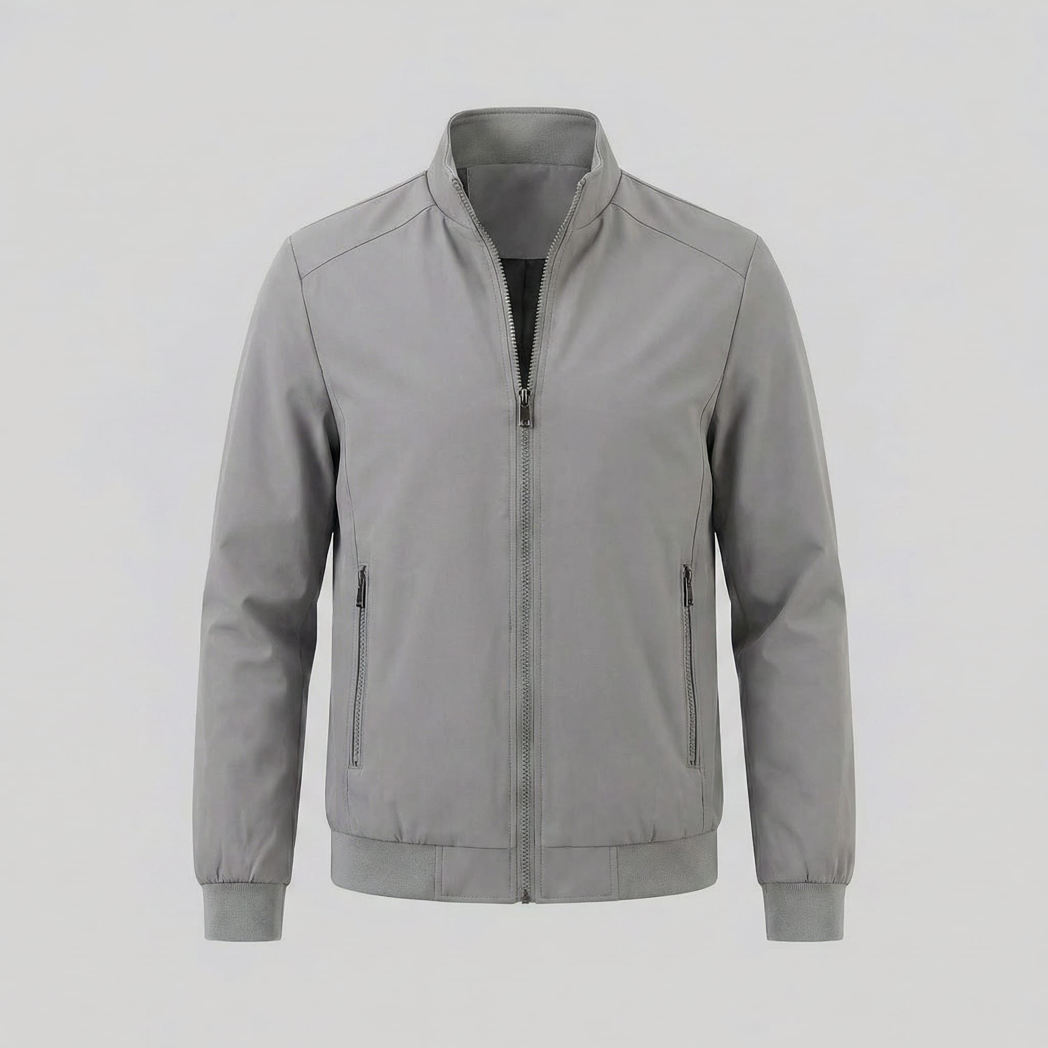 Men's Lightweight Stand Collar Jacket | Nathan_10