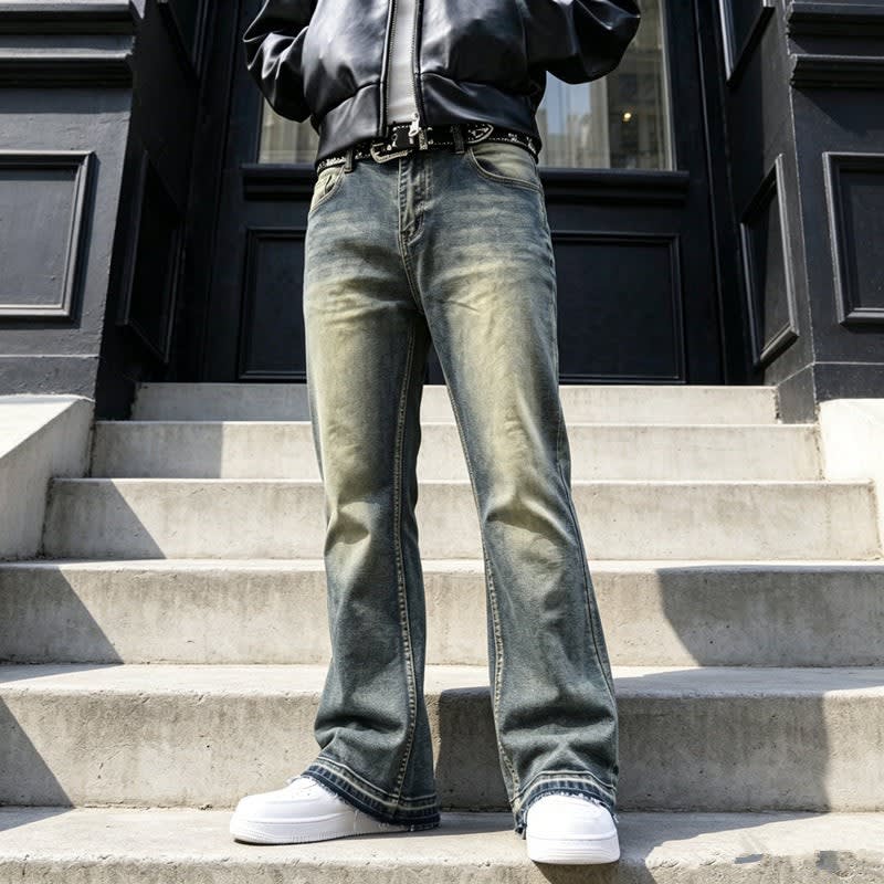 Men's Loose Fit Flared Jeans | Dominic_1
