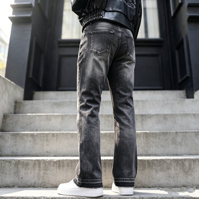 Men's Loose Fit Flared Jeans | Dominic_4