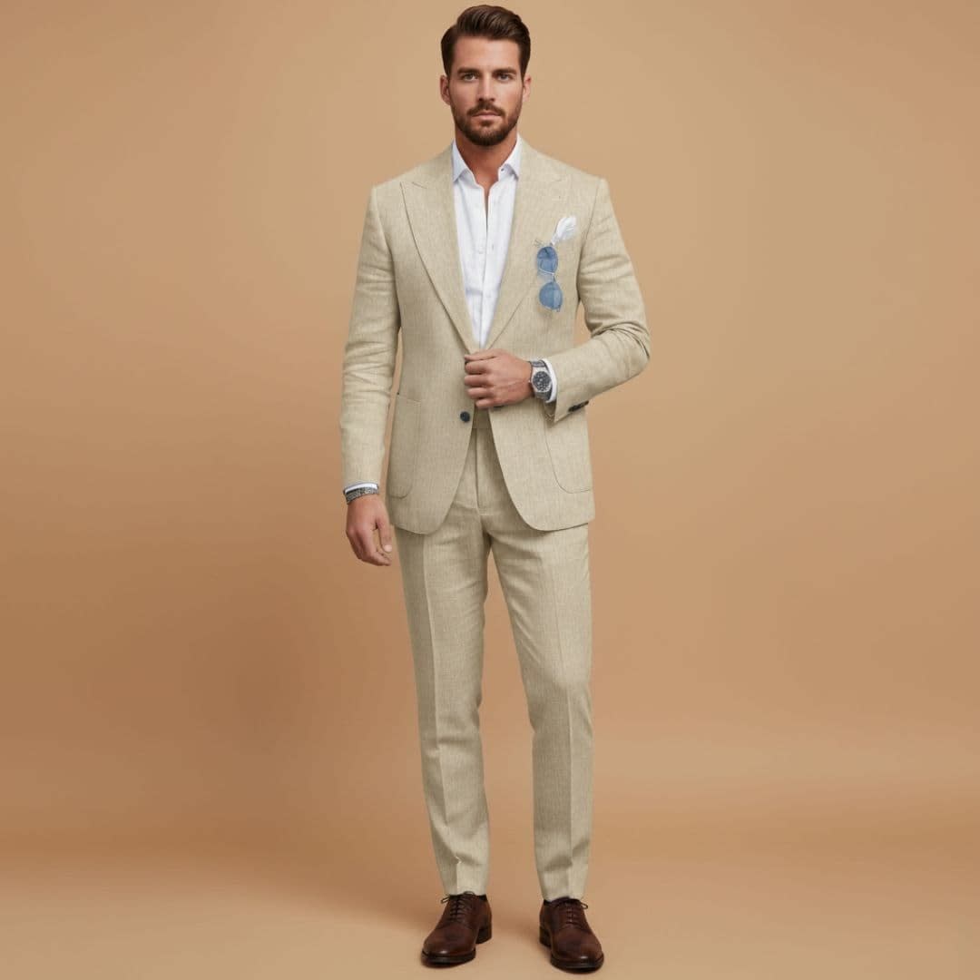 Men's Notch Lapel Two-Piece Suit | Gilbert_11