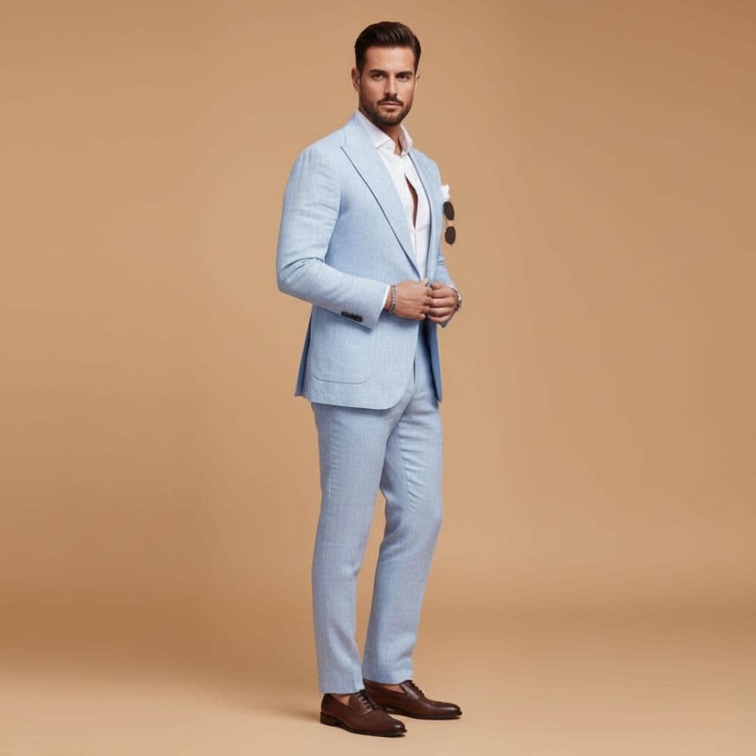 Men's Notch Lapel Two-Piece Suit | Gilbert_3