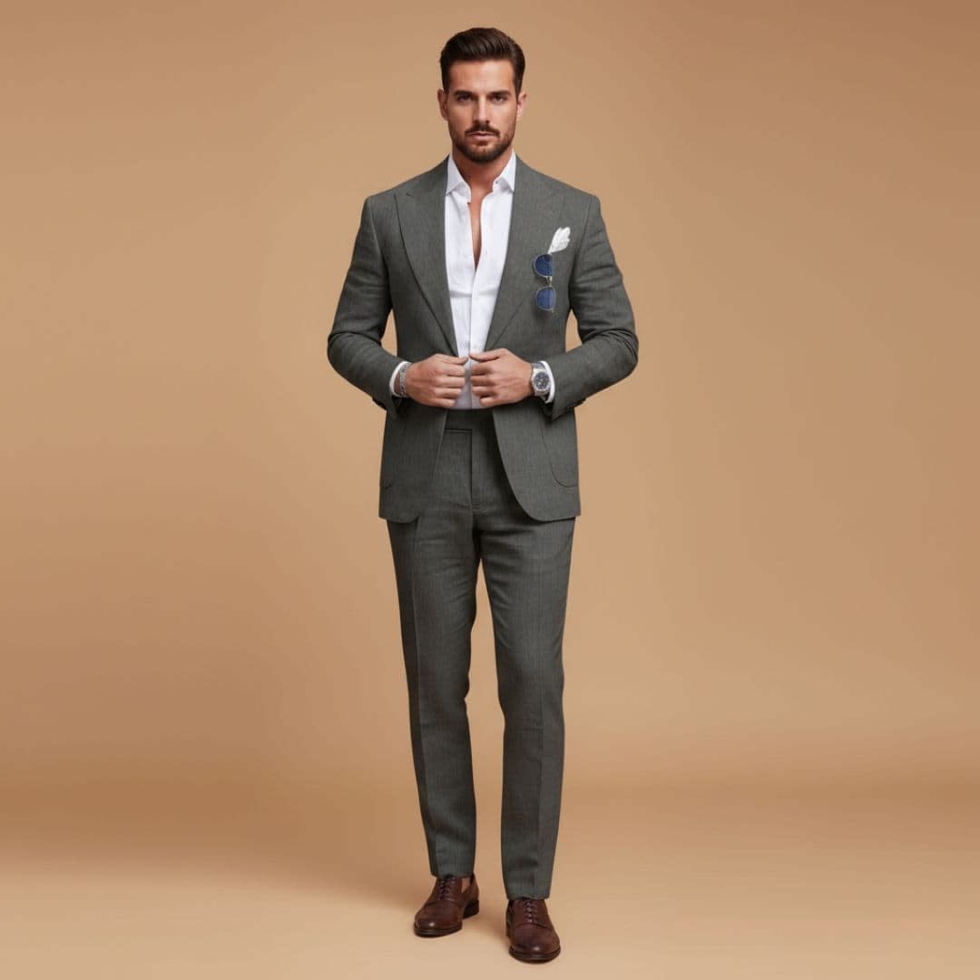 Men's Notch Lapel Two-Piece Suit | Gilbert_6