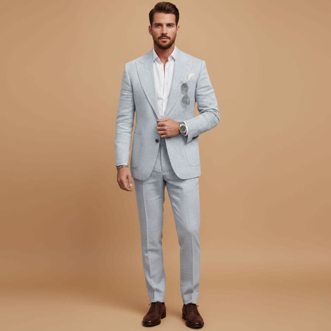 Men's Notch Lapel Two-Piece Suit | Gilbert_7