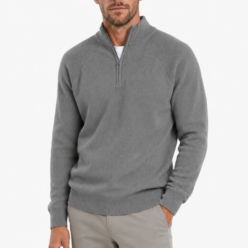 Men's Quarter-Zip Knit Jumper | Julian_1