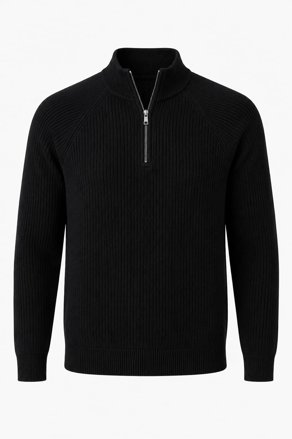 Men's Chunky Knit Half-Zip Jumper | Dominic_7