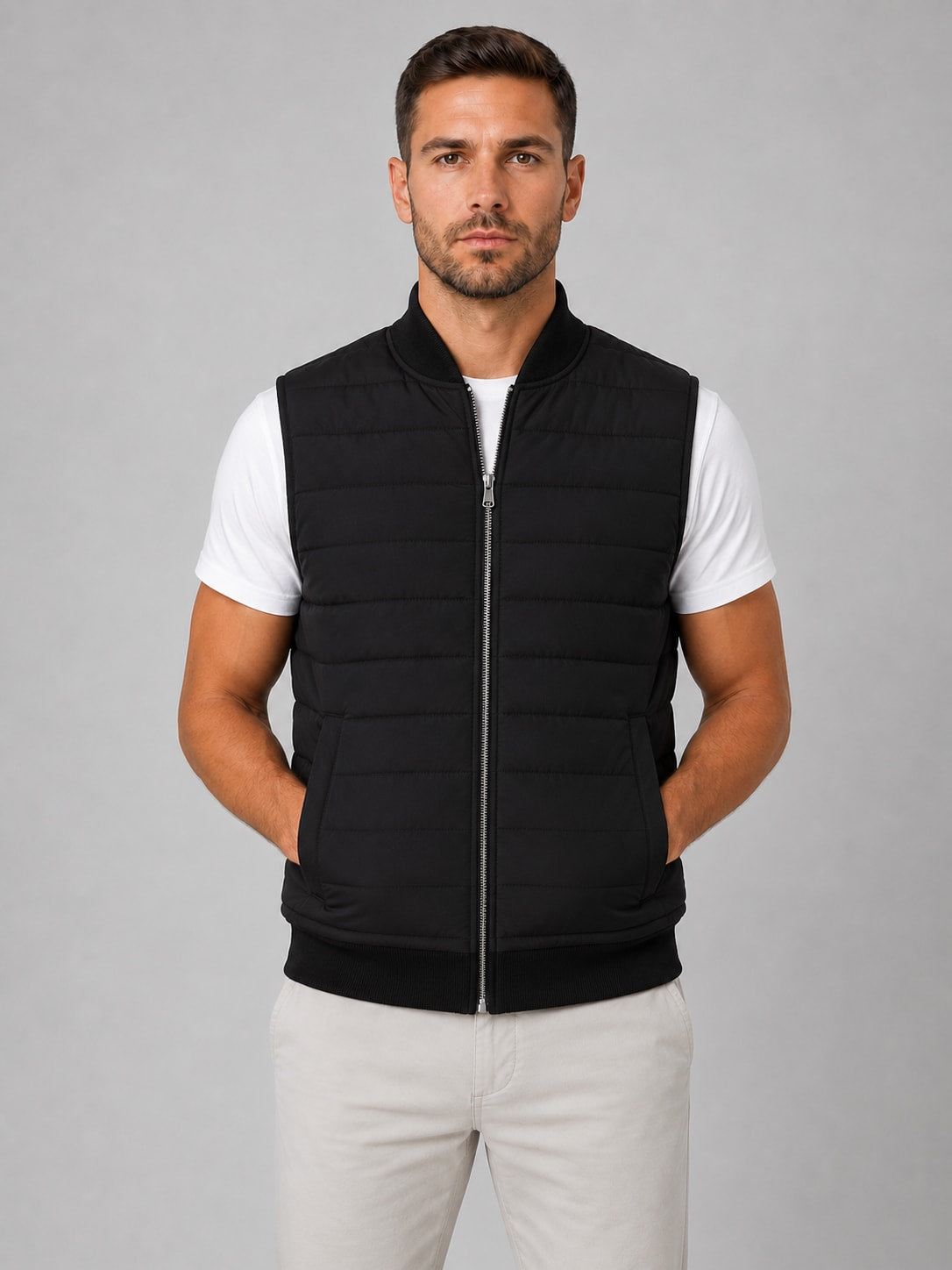 Men's Lightweight Quilted Gilet | Godfrey_4