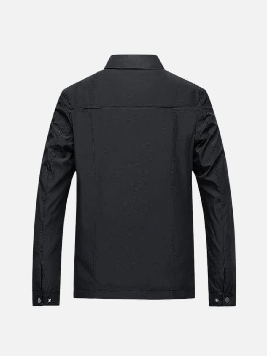 Men's Cotton Blend Zip Up Jacket | Peregrine_5