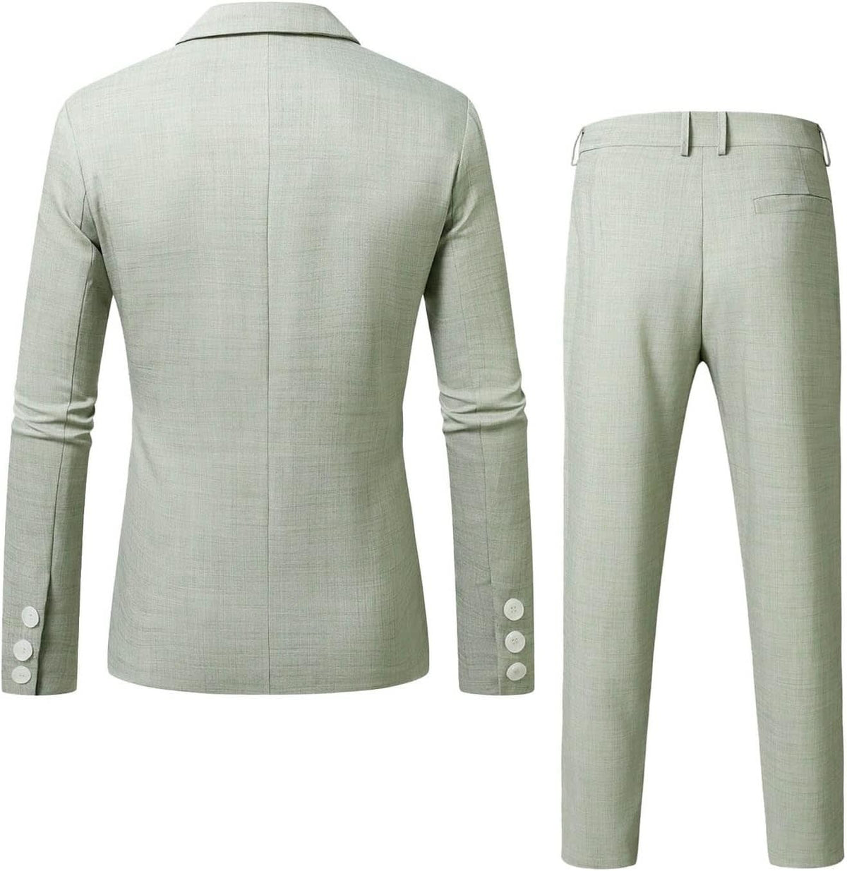 Men's Single Breasted Lightweight Two Piece Suit | Callum_26