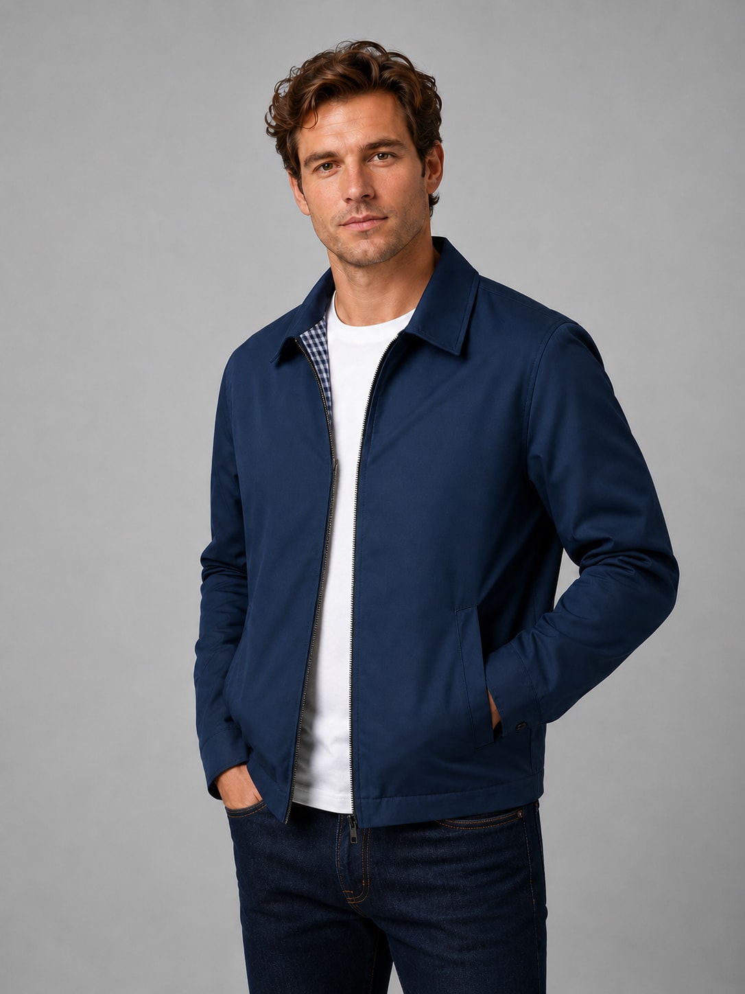 Men's Lightweight Zip Jacket | Montague_5