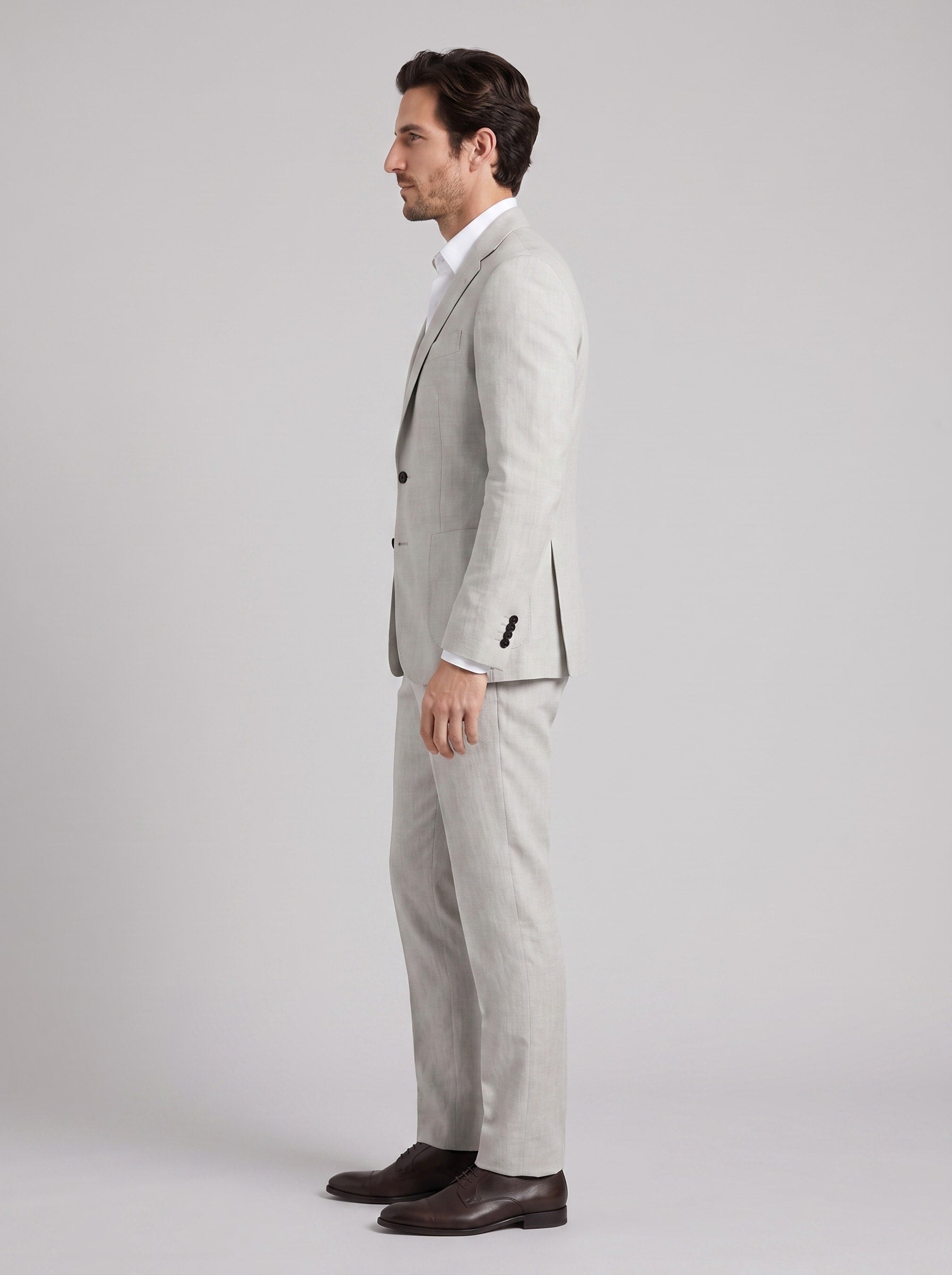 Men's Linen Slim Fit Suit | Rudy_13