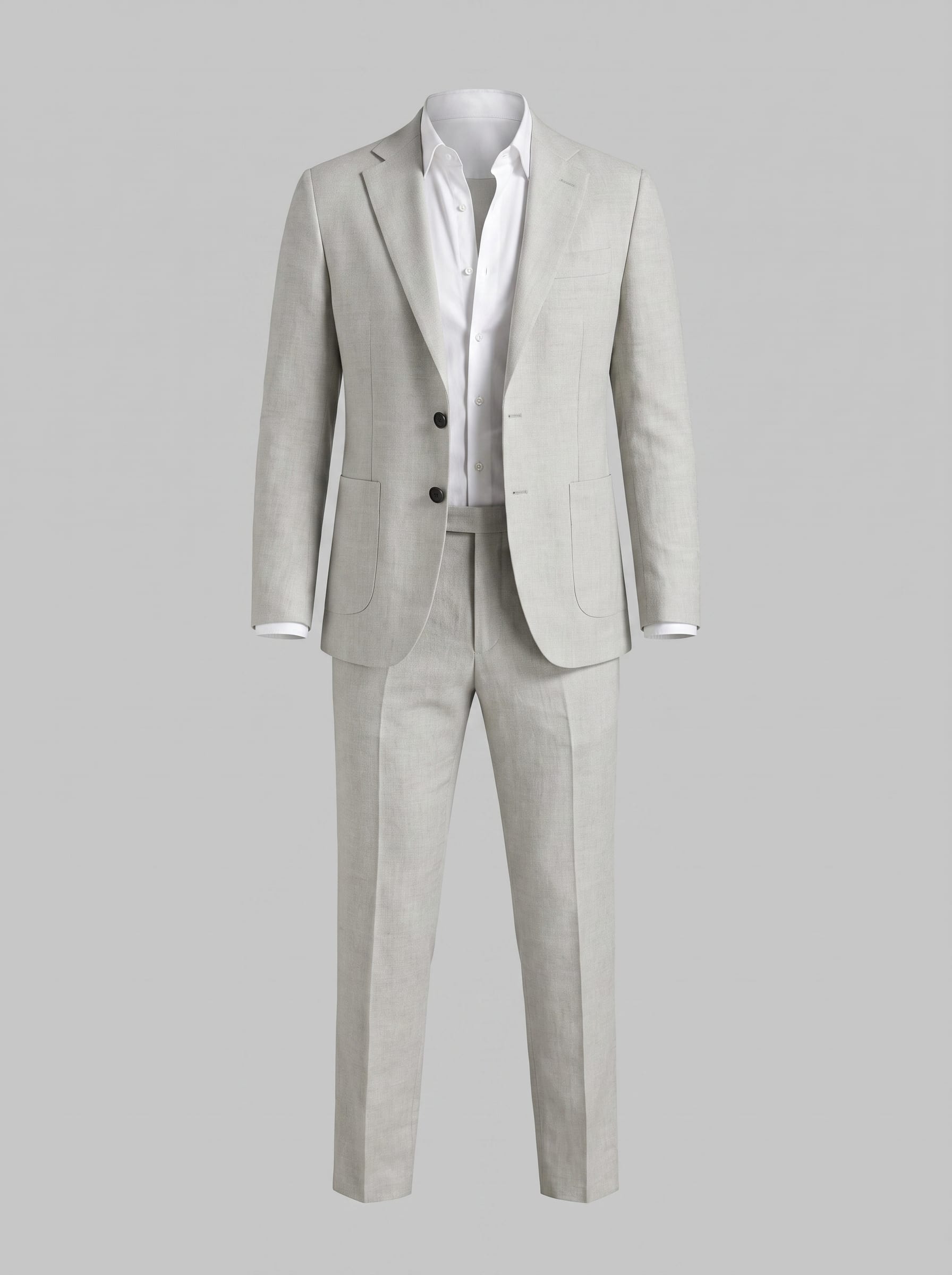 Men's Linen Slim Fit Suit | Rudy_14