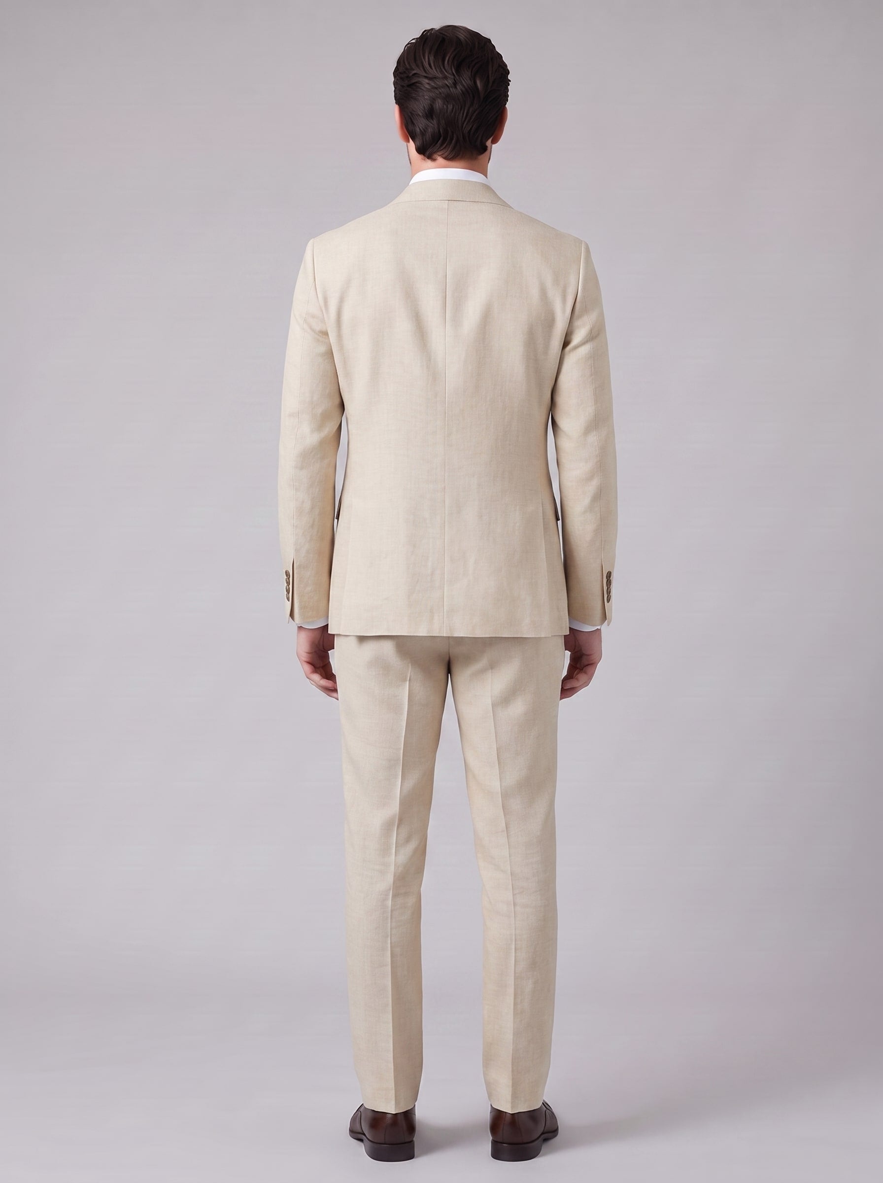 Men's Linen Slim Fit Suit | Rudy_2