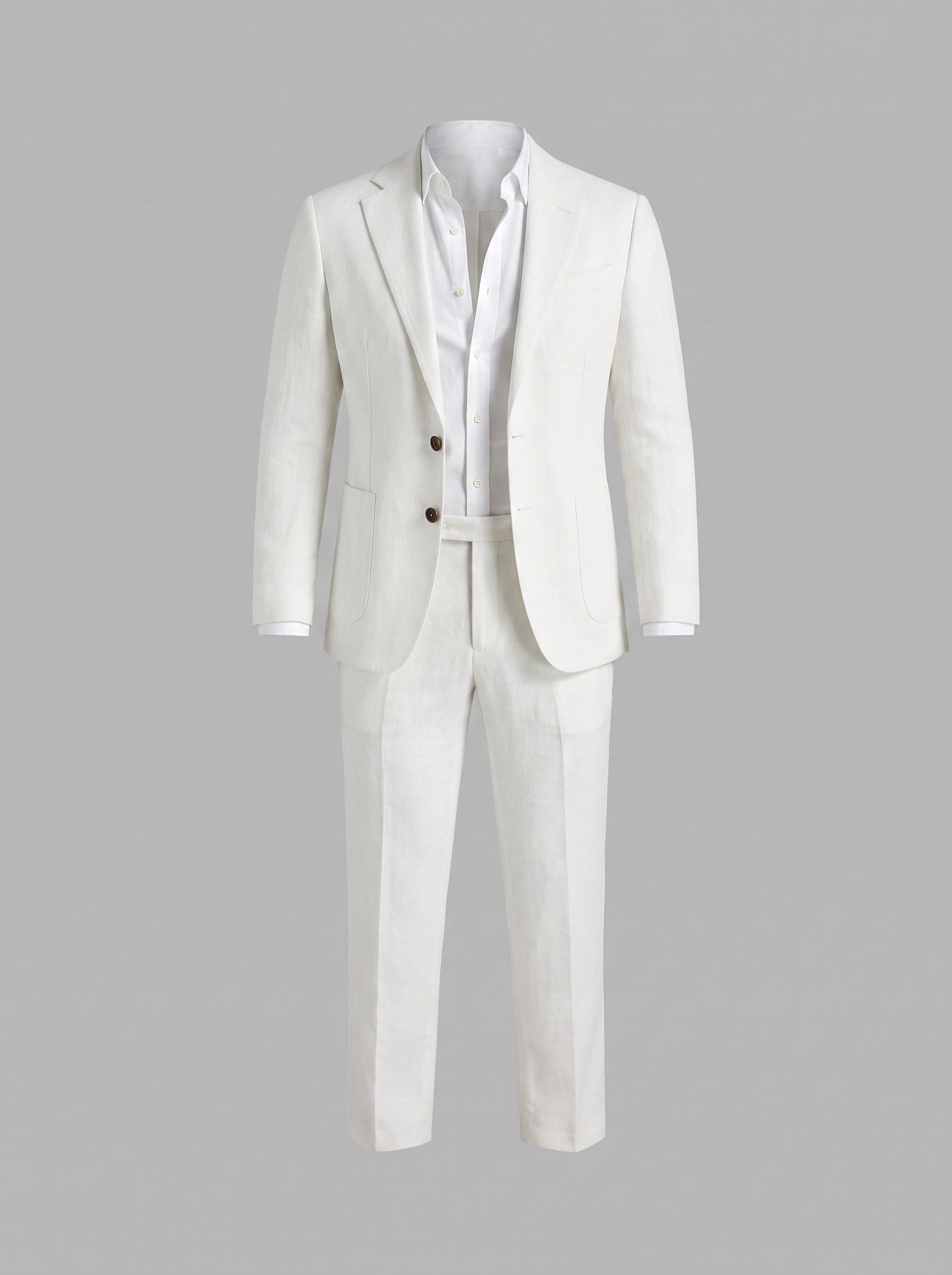 Men's Linen Slim Fit Suit | Rudy_35