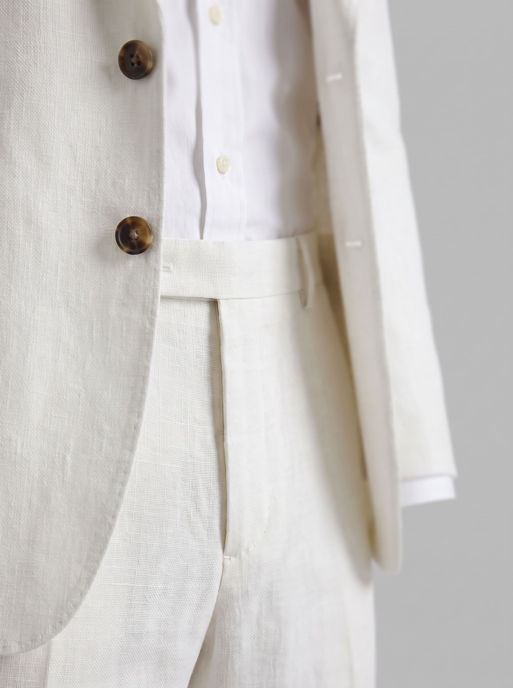 Men's Linen Slim Fit Suit | Rudy_36