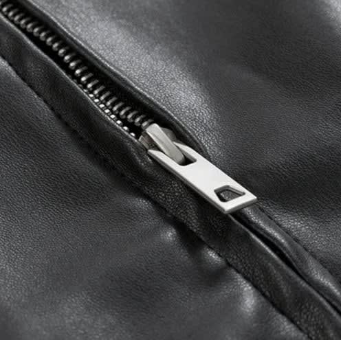Men's Oversized Faux Leather Jacket | Douglas_5