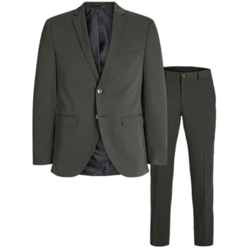 Men's Single Breasted Regular Fit Two Piece Suit | Lachlan_1