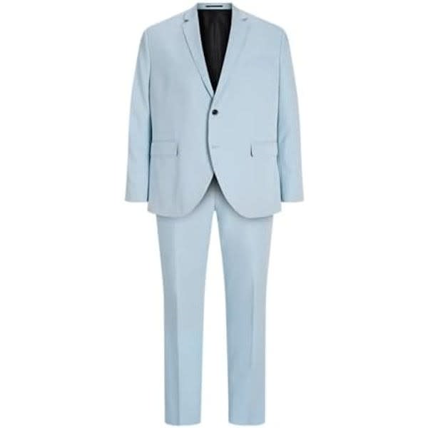 Men's Single Breasted Regular Fit Two Piece Suit | Lachlan_3