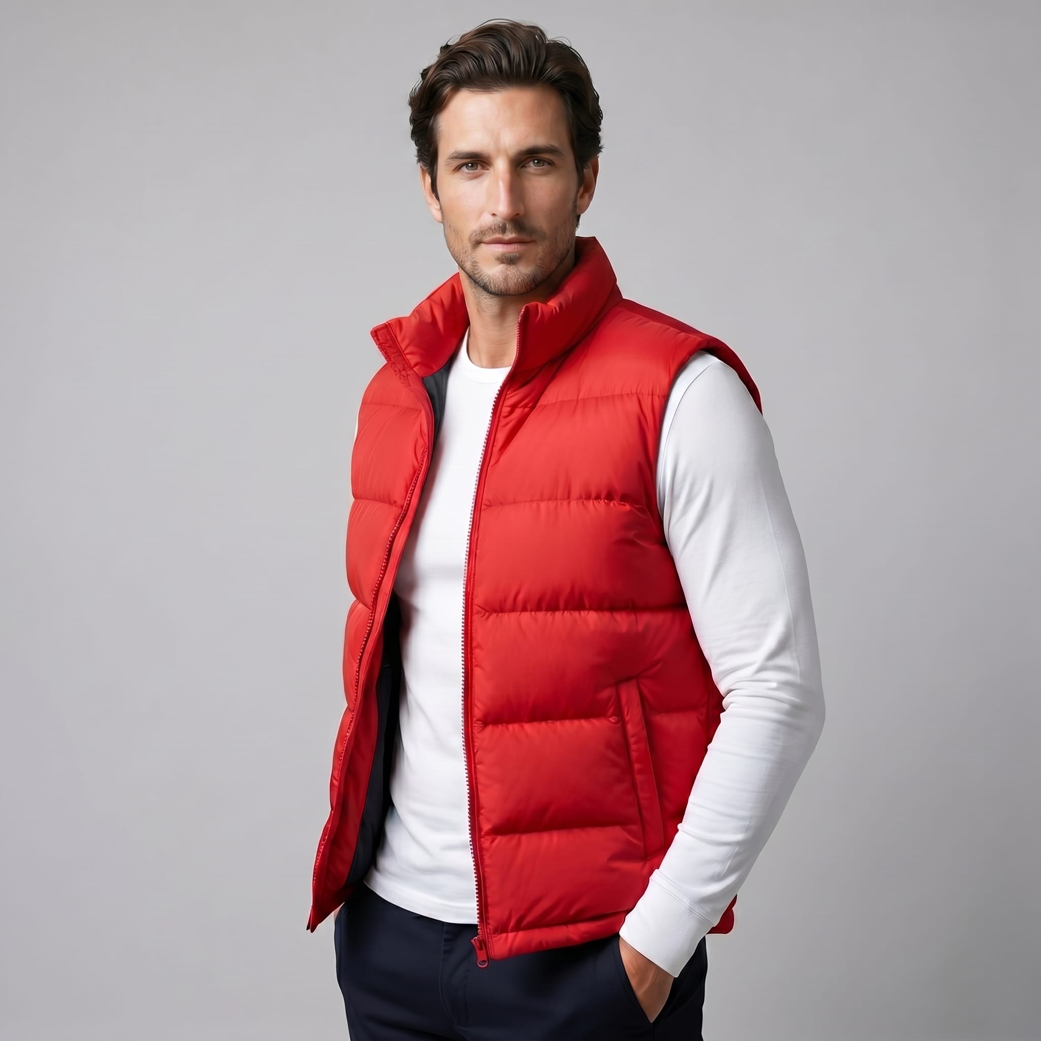 Men's Quilted Padded Gilet | Declan_10