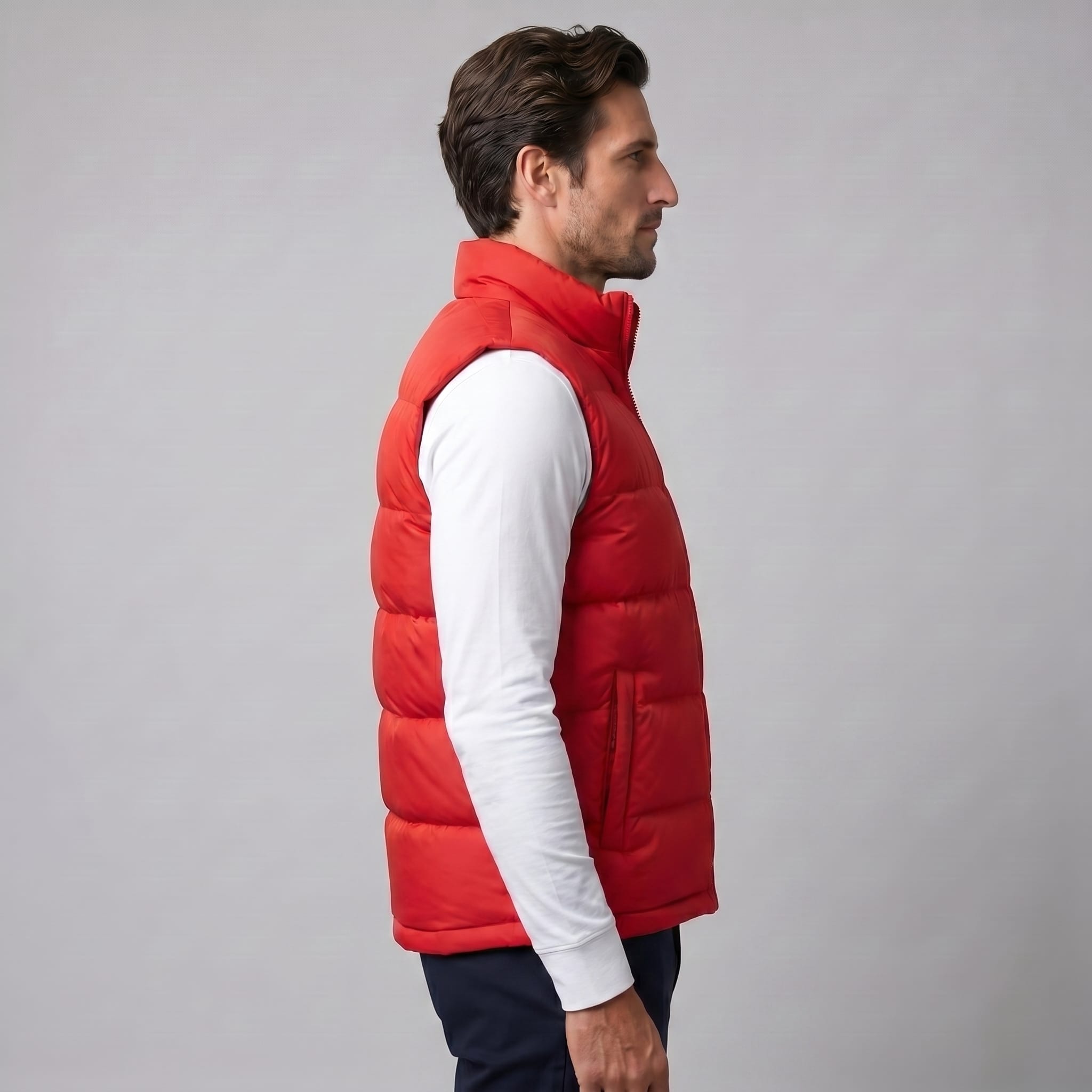 Men's Quilted Padded Gilet | Declan_12