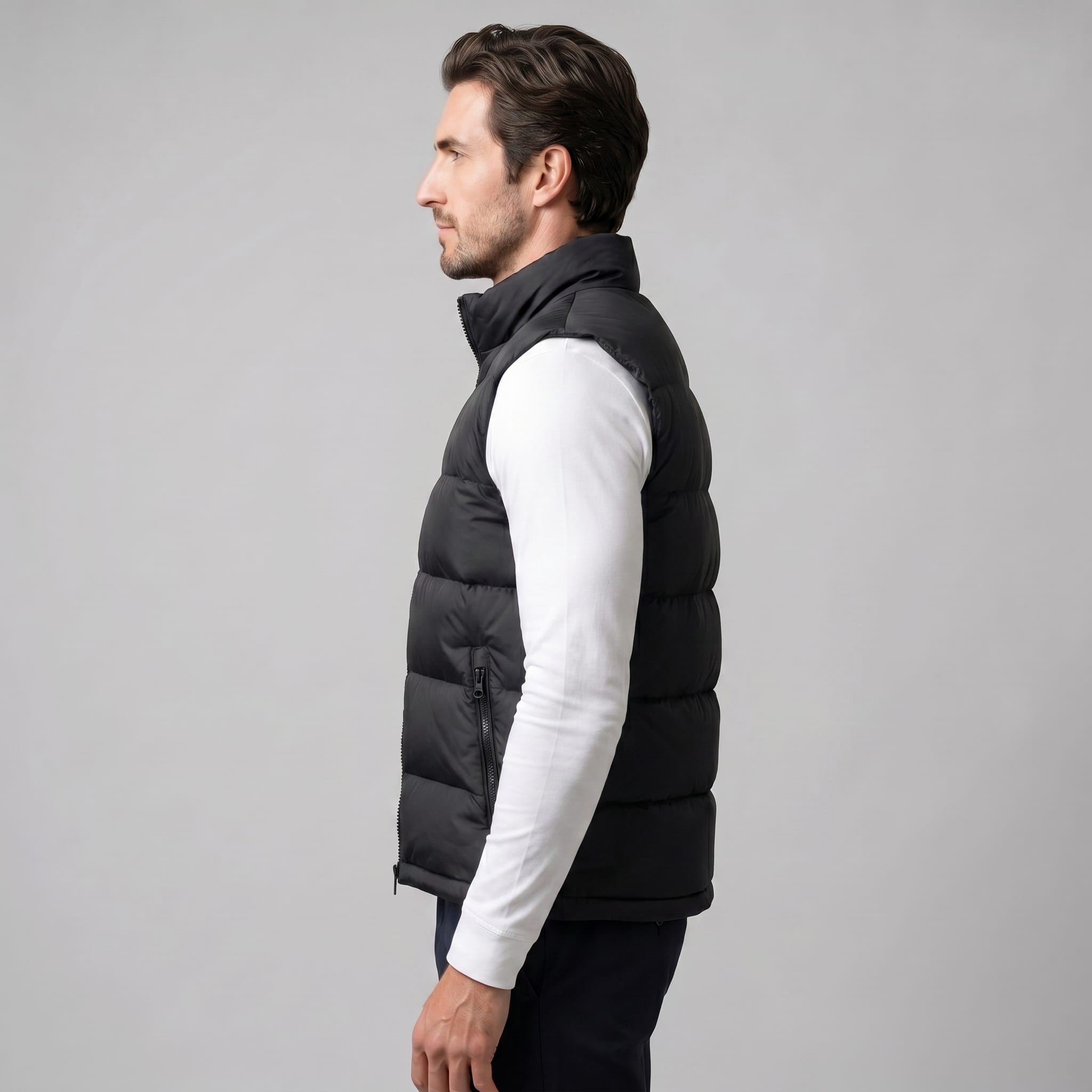 Men's Quilted Padded Gilet | Declan_15
